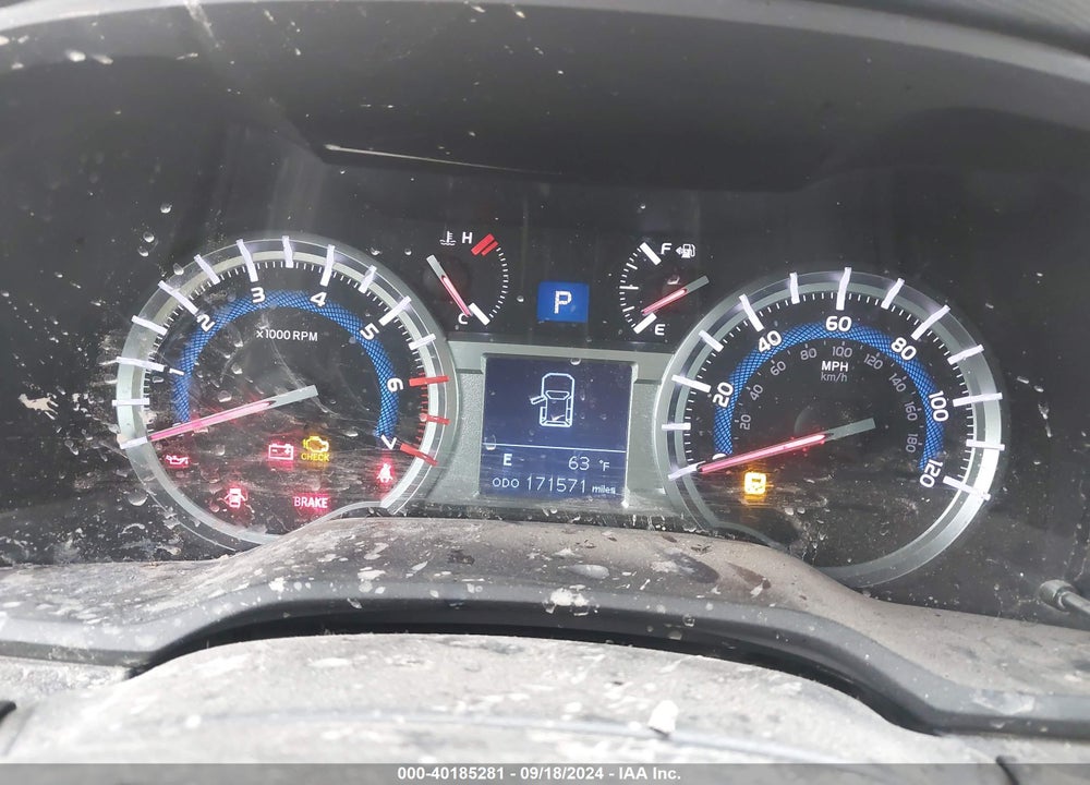 2014 TOYOTA 4RUNNER LIMITED VIN: JTEBU5JR6E5184597