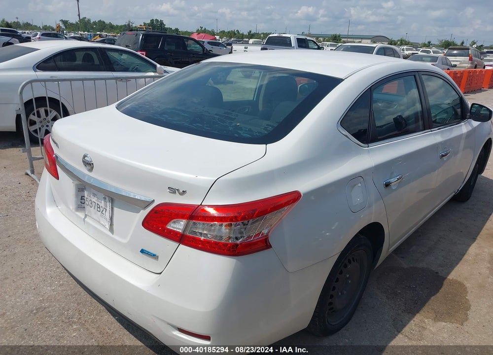 2014 NISSAN SENTRA SV VIN: 3N1AB7AP1EL614877