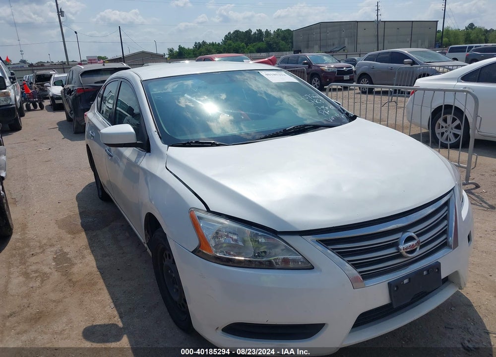 2014 NISSAN SENTRA SV VIN: 3N1AB7AP1EL614877