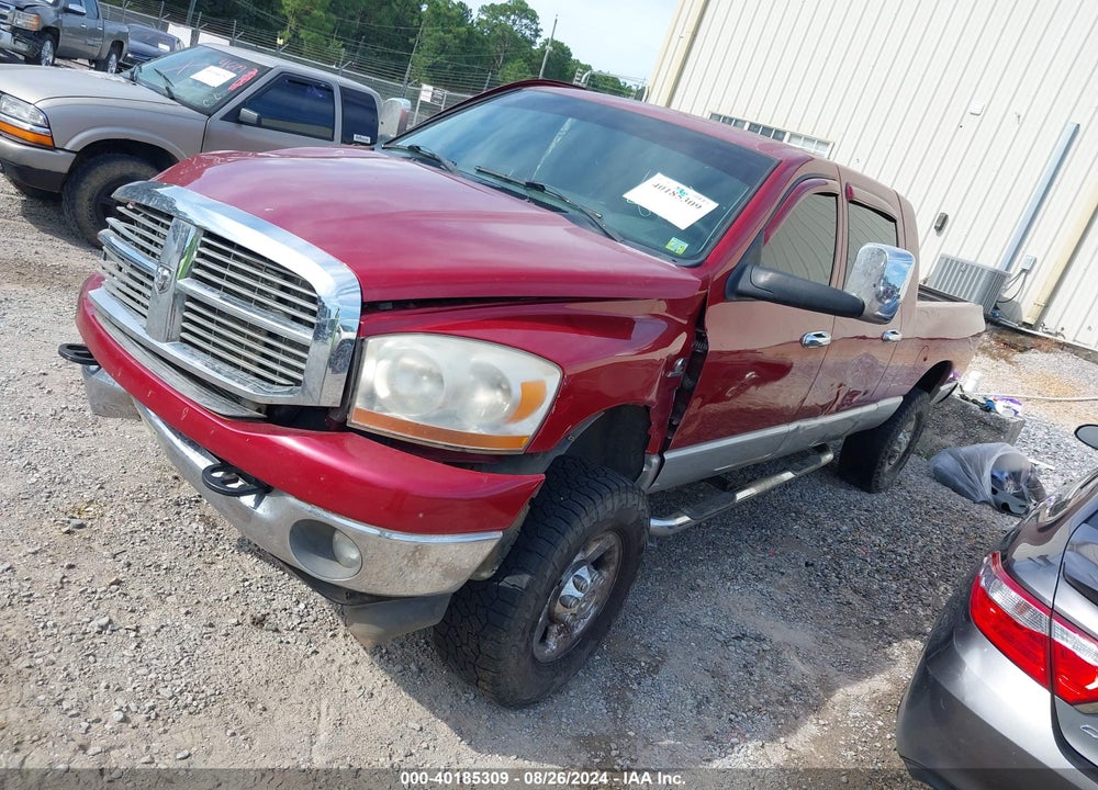 2006 DODGE RAM 2500 SLT VIN: 3D7KS29C76G142433