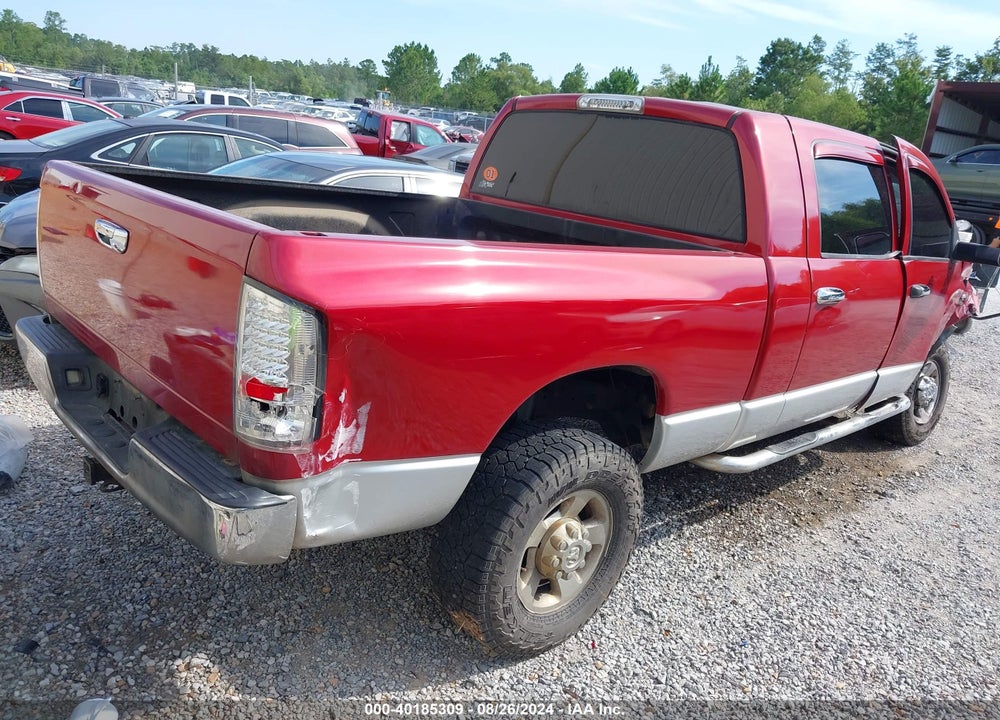 2006 DODGE RAM 2500 SLT VIN: 3D7KS29C76G142433