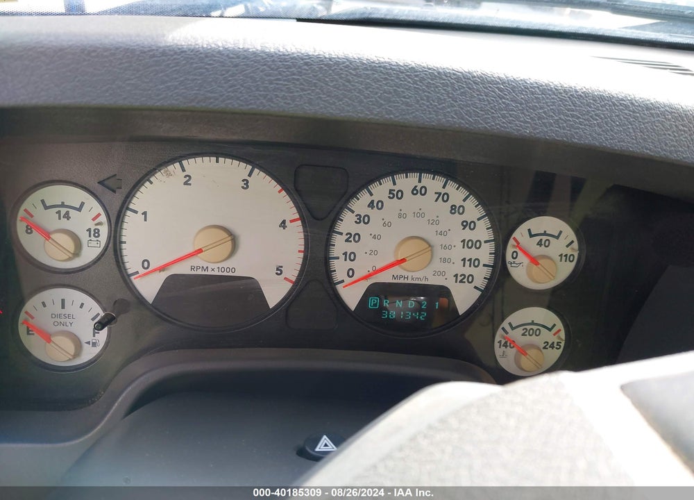 2006 DODGE RAM 2500 SLT VIN: 3D7KS29C76G142433