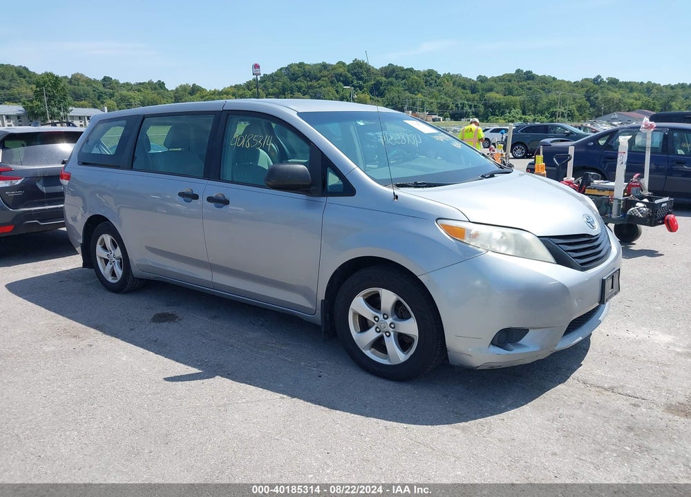 2011 TOYOTA SIENNA BASE V6 VIN: 5TDZK3DC3BS120706