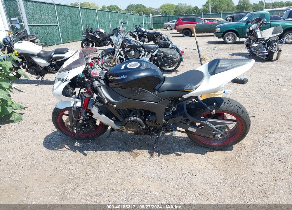 2008 KAWASAKI ZX600 P VIN: JKAZX4P168A039023