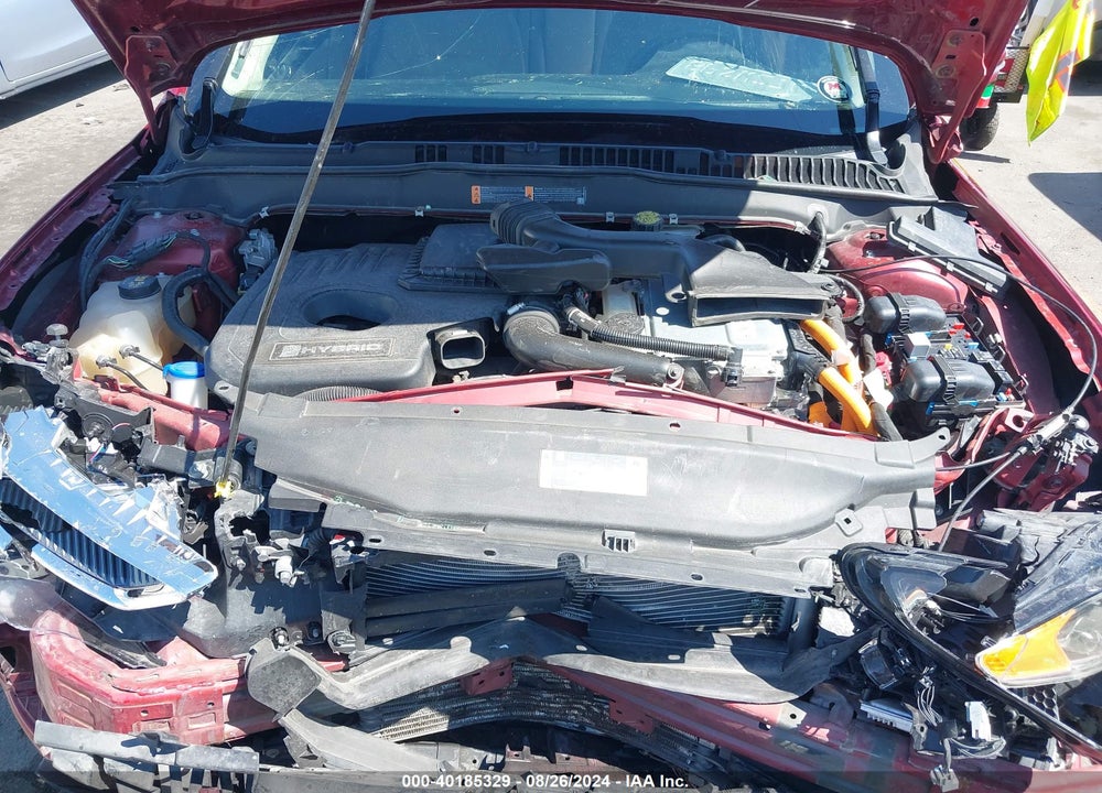 2019 FORD FUSION HYBRID SEL VIN: 3FA6P0MU9KR262370