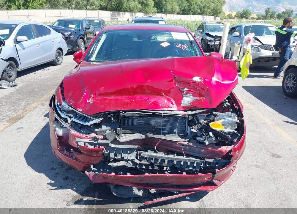 2019 FORD FUSION HYBRID SEL VIN: 3FA6P0MU9KR262370