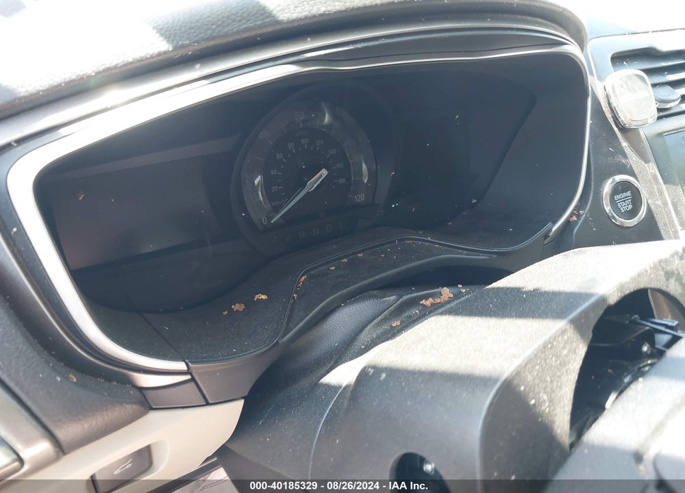 2019 FORD FUSION HYBRID SEL VIN: 3FA6P0MU9KR262370