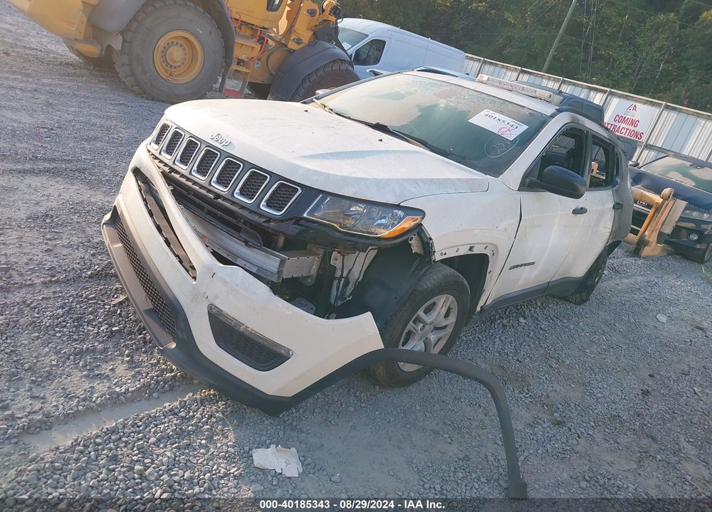 2021 JEEP COMPASS SPORT FWD VIN: 3C4NJCAB9MT505113