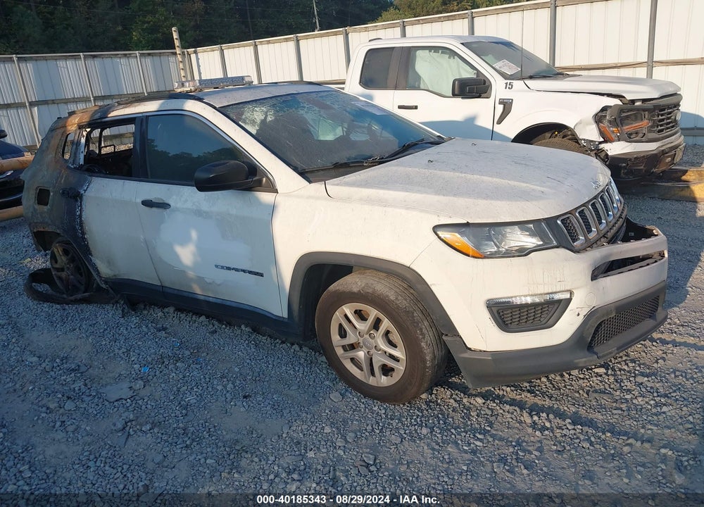 2021 JEEP COMPASS SPORT FWD VIN: 3C4NJCAB9MT505113