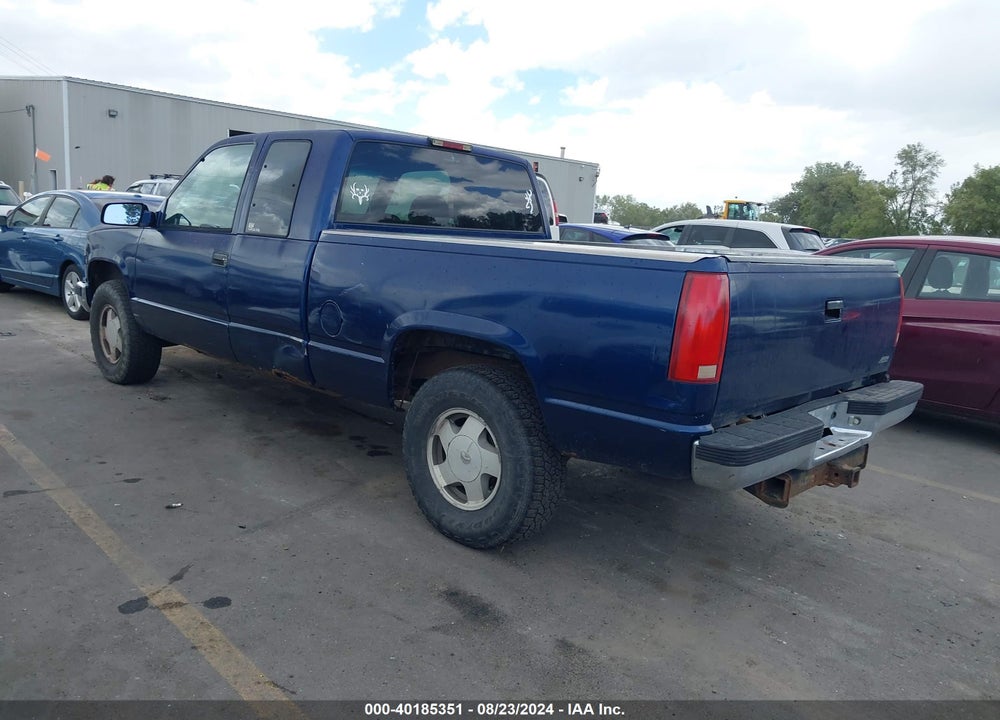1998 CHEVROLET K1500 FLEETSIDE VIN: 1GCEK19R8WR132449
