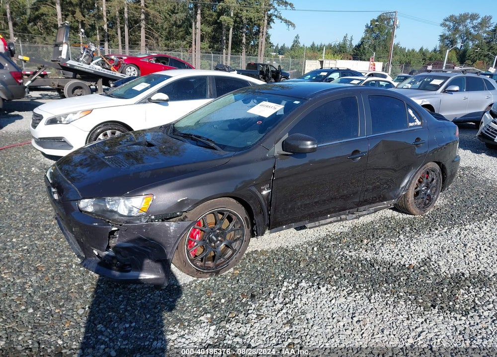2015 MITSUBISHI LANCER EVOLUTION MR VIN: JA32W5FV1FU014190