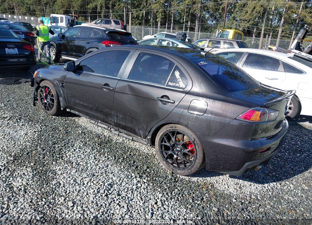 2015 MITSUBISHI LANCER EVOLUTION MR VIN: JA32W5FV1FU014190