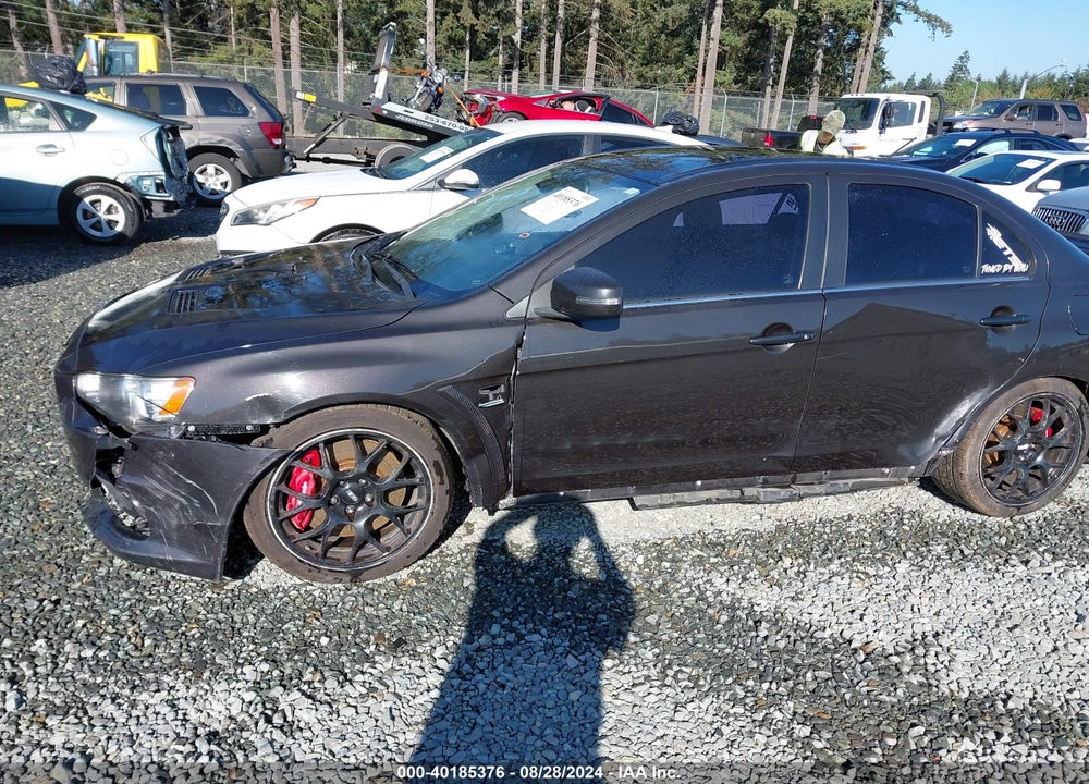2015 MITSUBISHI LANCER EVOLUTION MR VIN: JA32W5FV1FU014190