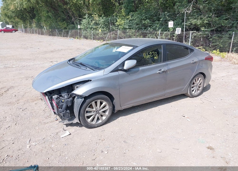 2016 HYUNDAI ELANTRA SE VIN: KMHDH4AE5GU544763