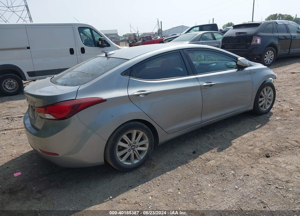 2016 HYUNDAI ELANTRA SE VIN: KMHDH4AE5GU544763