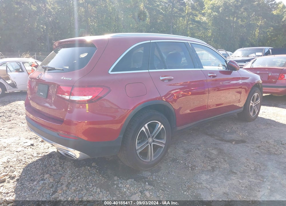 2016 MERCEDES-BENZ GLC 300 4MATIC VIN: WDC0G4KB9GF016832