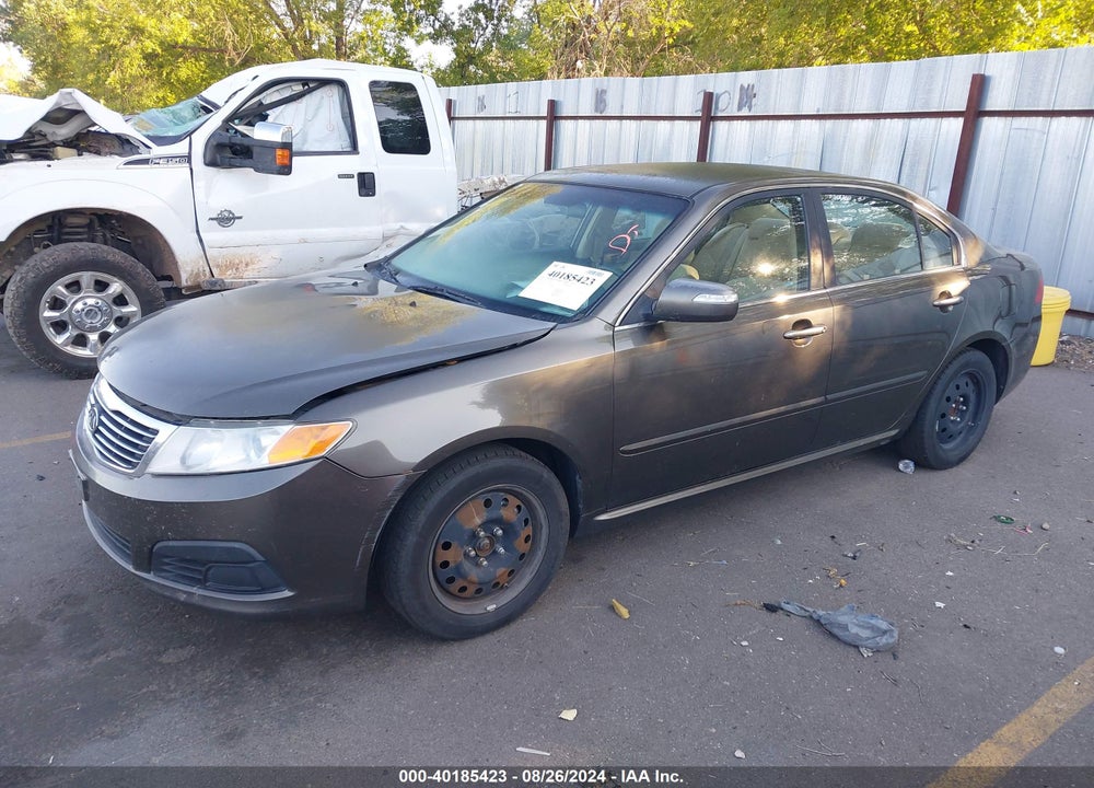 2010 KIA OPTIMA LX VIN: KNAGG4A83A5431665