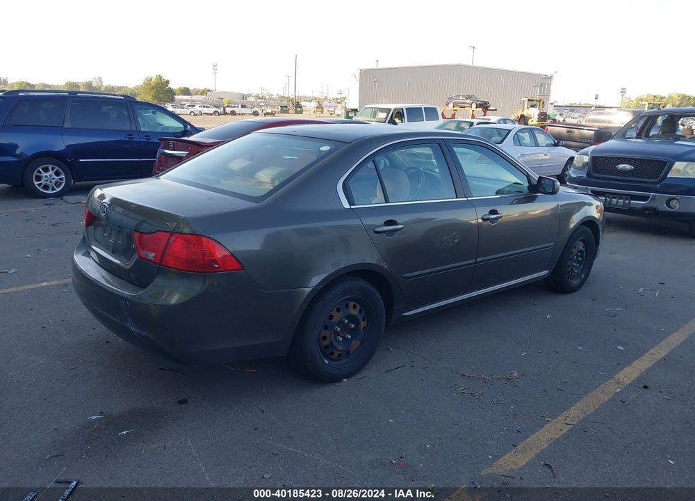2010 KIA OPTIMA LX VIN: KNAGG4A83A5431665