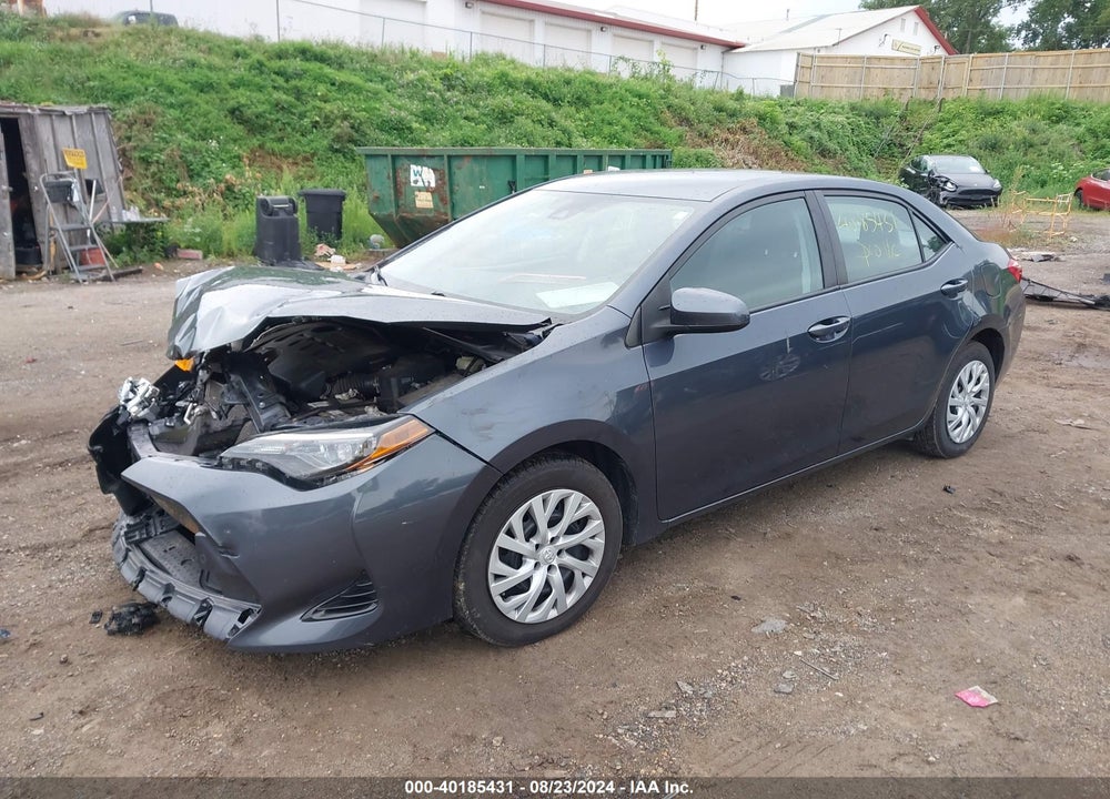2019 TOYOTA COROLLA LE VIN: 5YFBURHE4KP876001