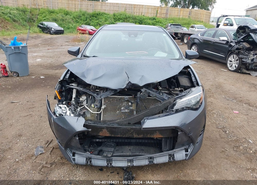 2019 TOYOTA COROLLA LE VIN: 5YFBURHE4KP876001
