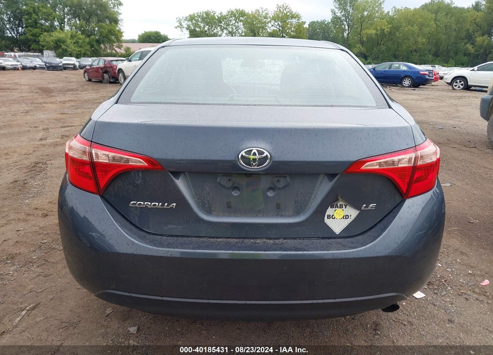 2019 TOYOTA COROLLA LE VIN: 5YFBURHE4KP876001