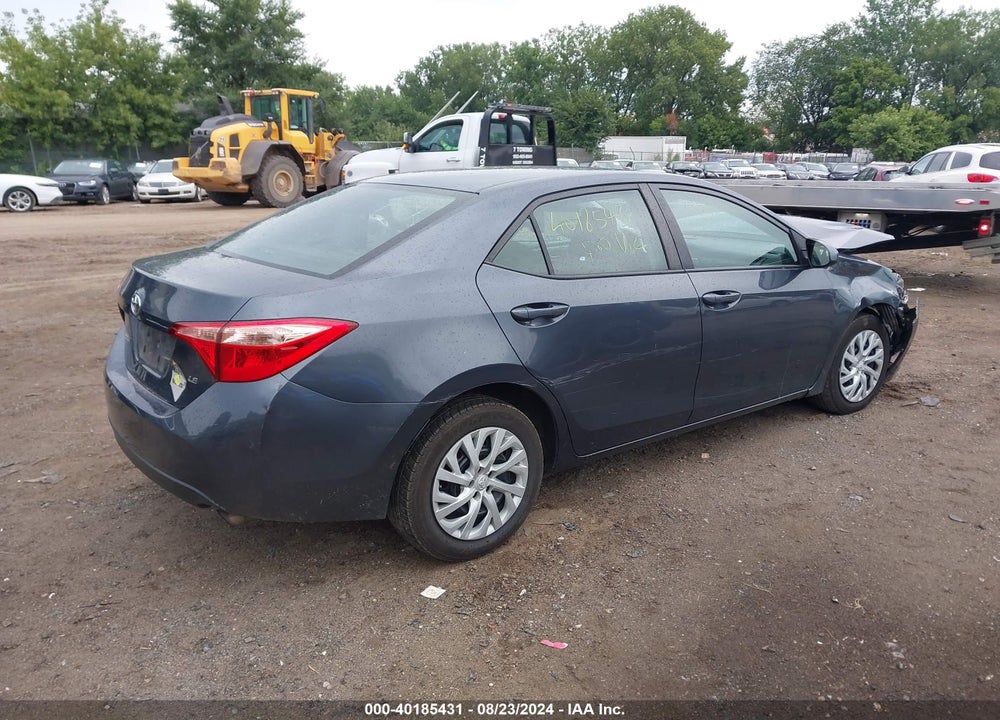 2019 TOYOTA COROLLA LE VIN: 5YFBURHE4KP876001