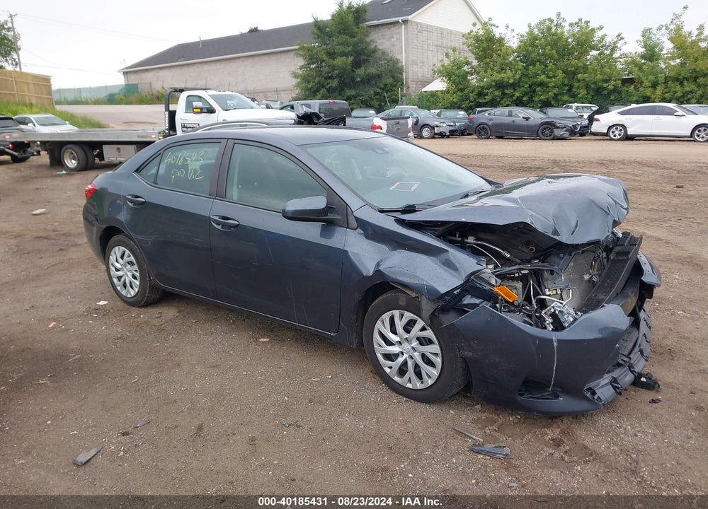 2019 TOYOTA COROLLA LE VIN: 5YFBURHE4KP876001