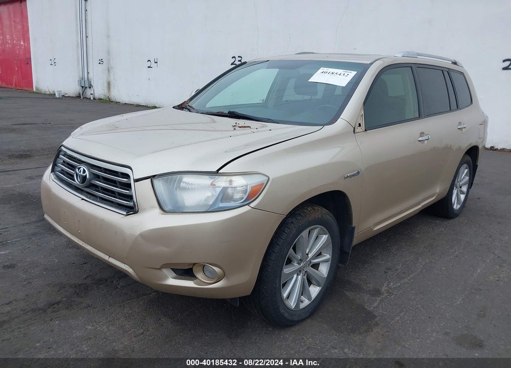 2008 TOYOTA HIGHLANDER HYBRID LIMITED VIN: JTEEW44A182009834