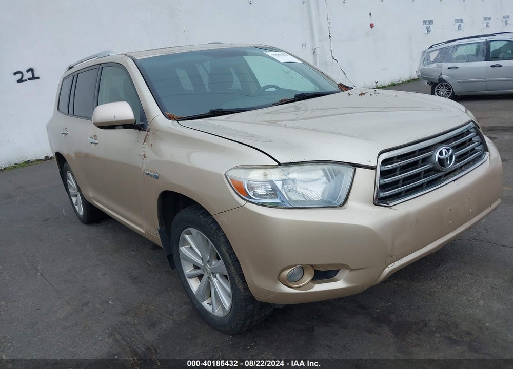2008 TOYOTA HIGHLANDER HYBRID LIMITED VIN: JTEEW44A182009834