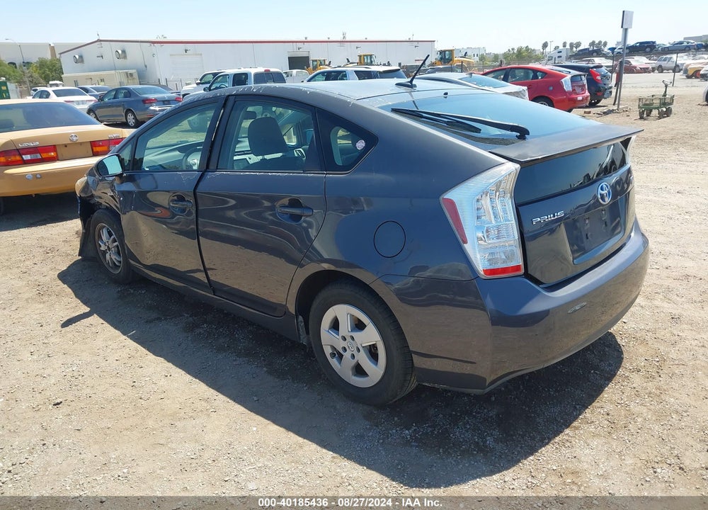 2011 TOYOTA PRIUS THREE VIN: JTDKN3DU8B0321747