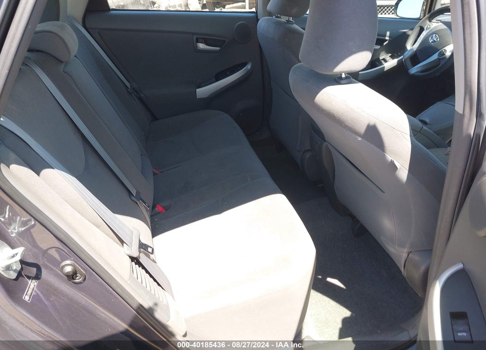 2011 TOYOTA PRIUS THREE VIN: JTDKN3DU8B0321747