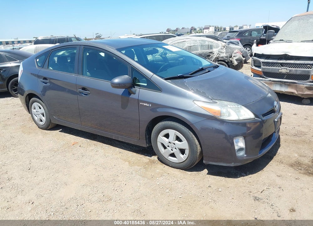 2011 TOYOTA PRIUS THREE VIN: JTDKN3DU8B0321747