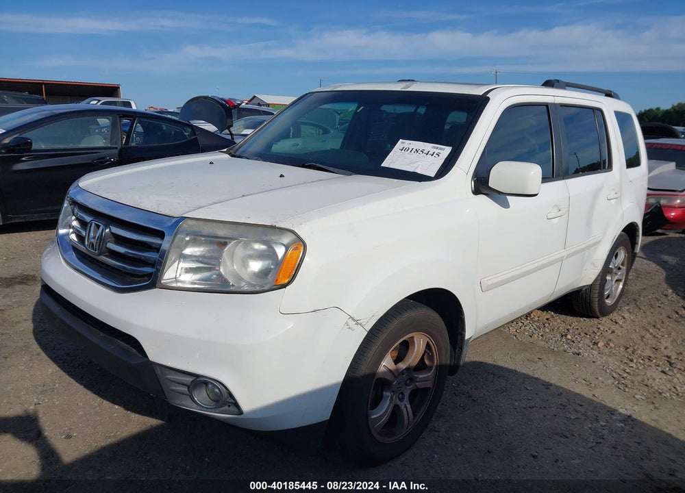2012 HONDA PILOT EX-L VIN: 5FNYF3H5XCB028610