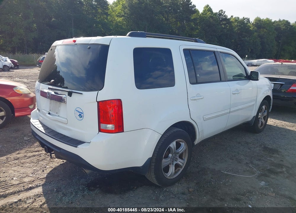 2012 HONDA PILOT EX-L VIN: 5FNYF3H5XCB028610