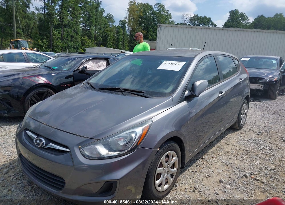 2013 HYUNDAI ACCENT GS VIN: KMHCT5AE6DU127471