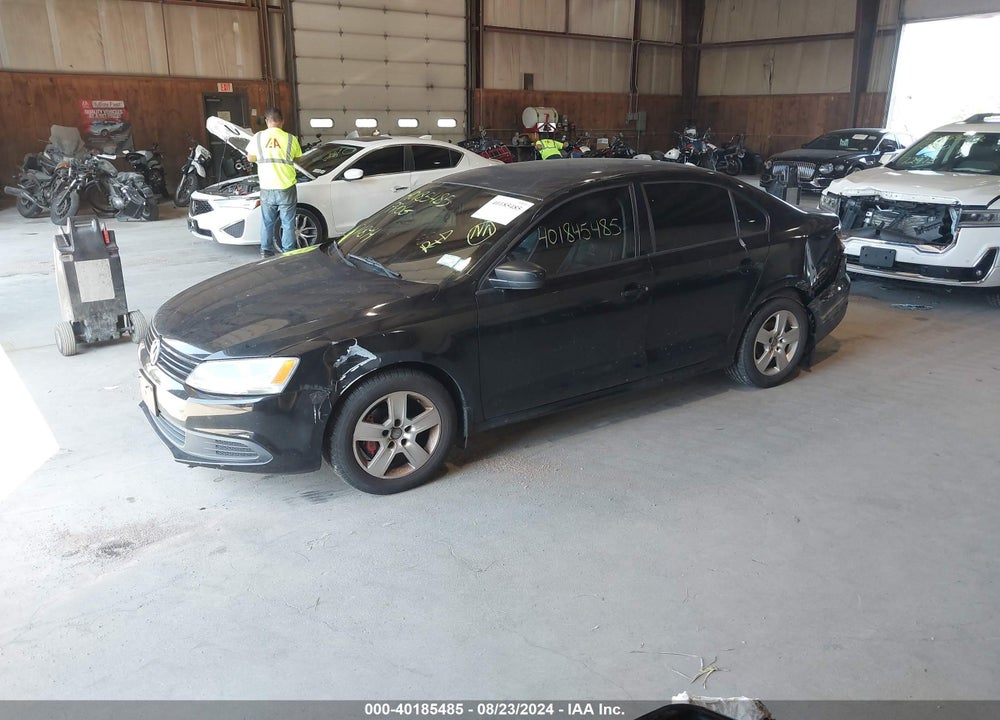 2012 VOLKSWAGEN JETTA 2.0L S VIN: 3VW2K7AJ3CM351549