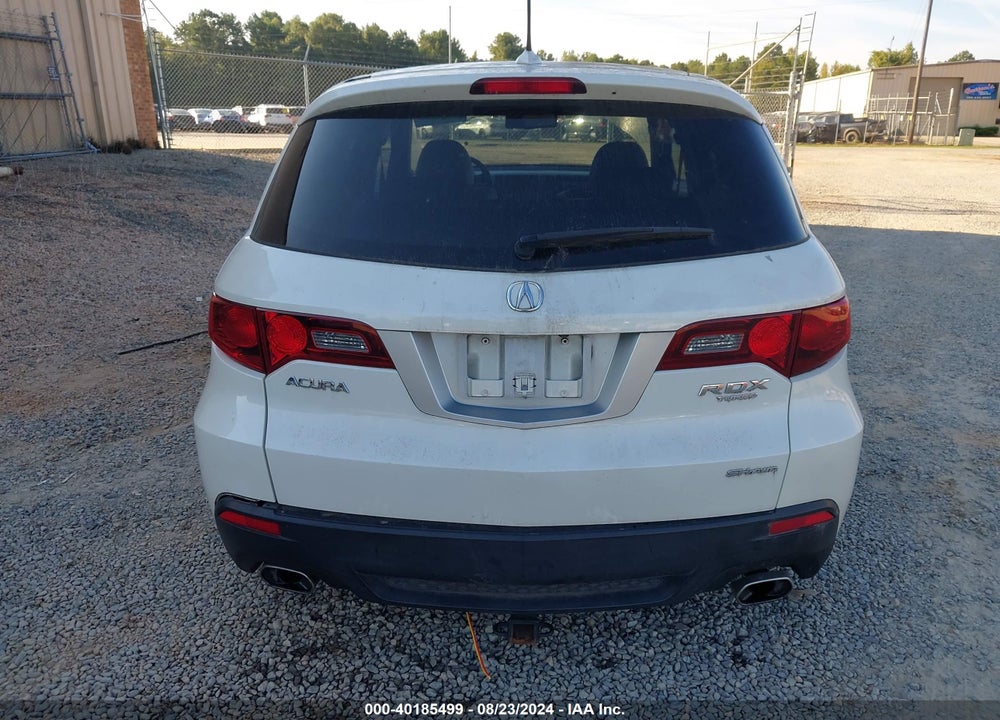 2010 ACURA RDX VIN: 5J8TB1H29AA001096