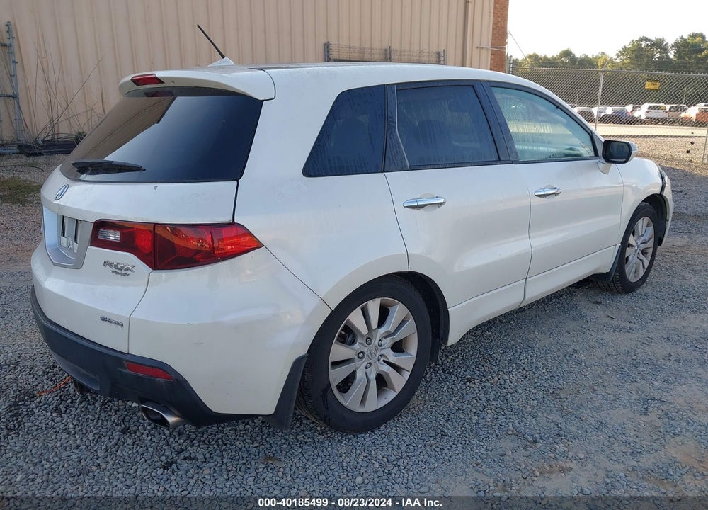 2010 ACURA RDX VIN: 5J8TB1H29AA001096