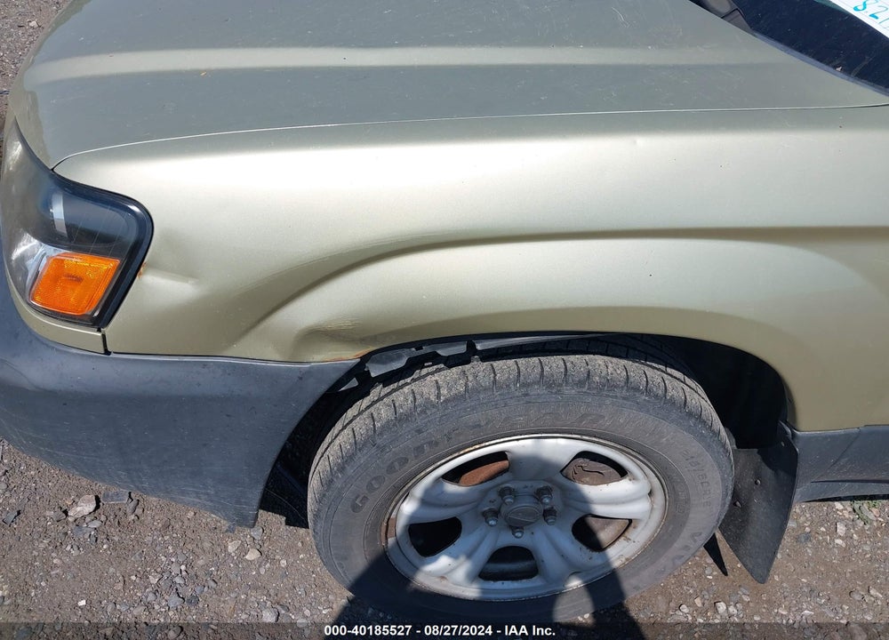 2004 SUBARU FORESTER 2.5X VIN: JF1SG63684H700370