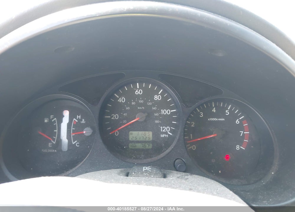 2004 SUBARU FORESTER 2.5X VIN: JF1SG63684H700370