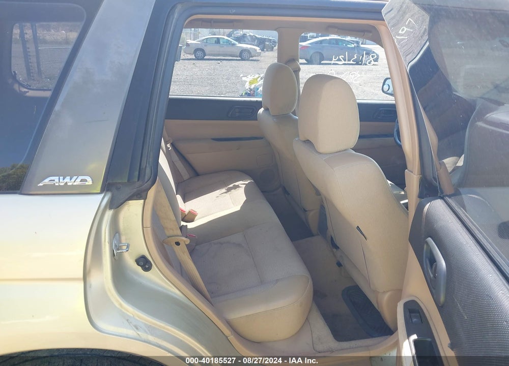2004 SUBARU FORESTER 2.5X VIN: JF1SG63684H700370