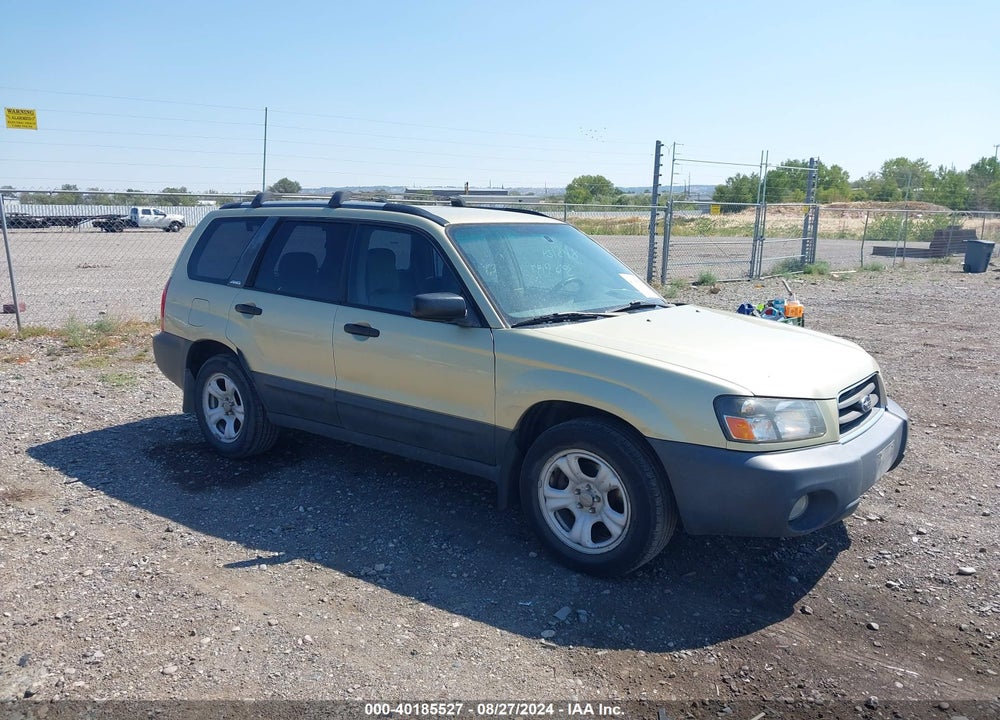 2004 SUBARU FORESTER 2.5X VIN: JF1SG63684H700370