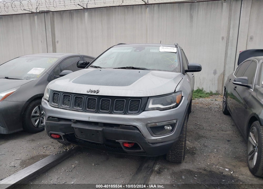 2017 JEEP NEW COMPASS TRAILHAWK 4X4 VIN: 3C4NJDDB8HT631888