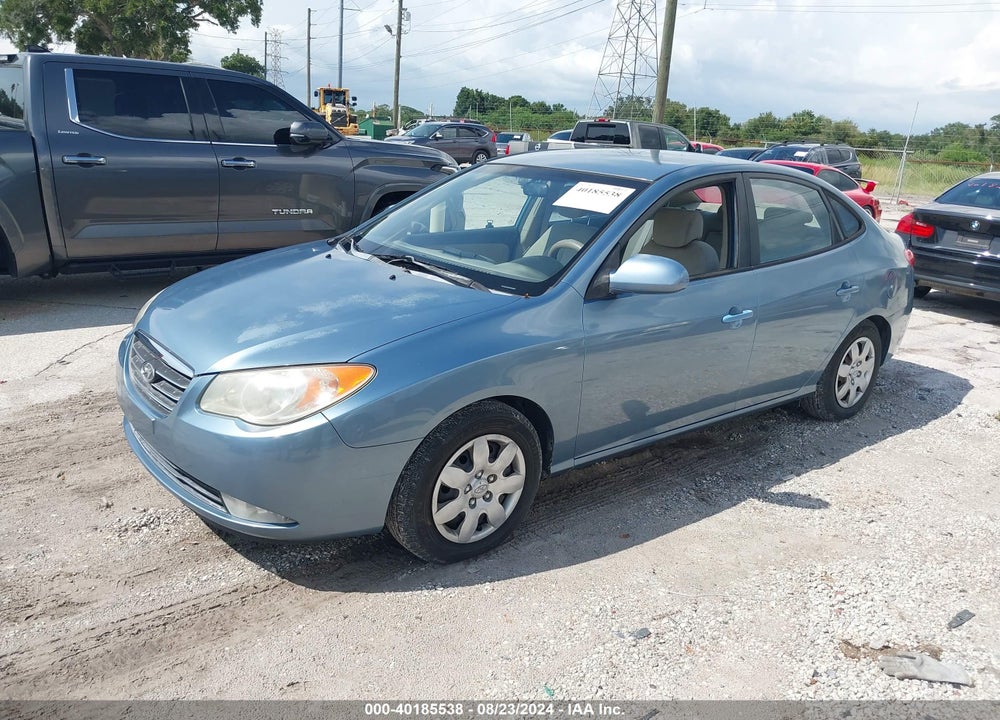 2007 HYUNDAI ELANTRA GLS/LIMITED/SE VIN: KMHDU46D57U136646