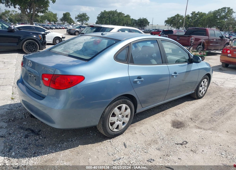 2007 HYUNDAI ELANTRA GLS/LIMITED/SE VIN: KMHDU46D57U136646