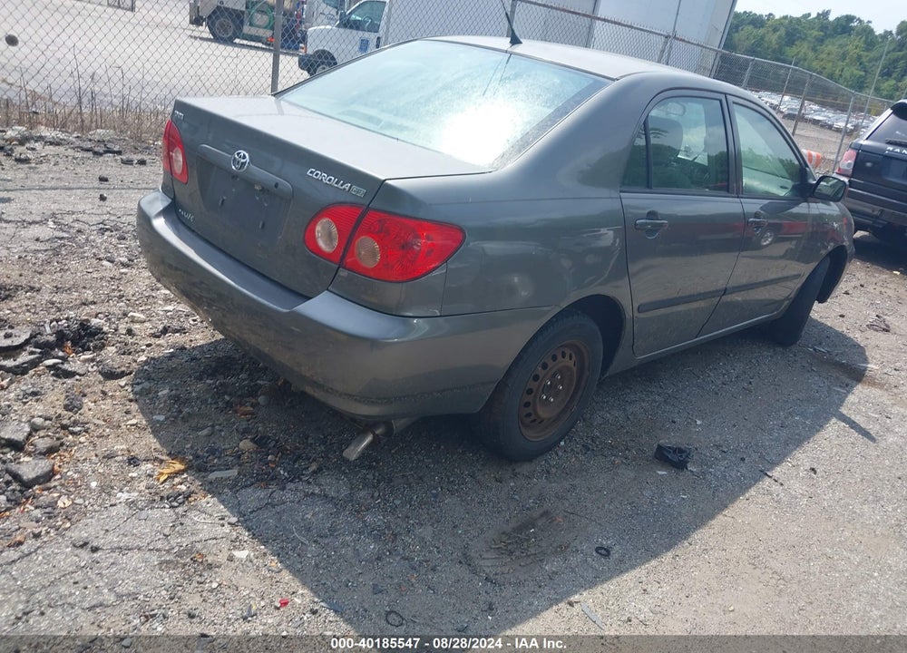 2008 TOYOTA COROLLA CE VIN: 2T1BR32E08C934153