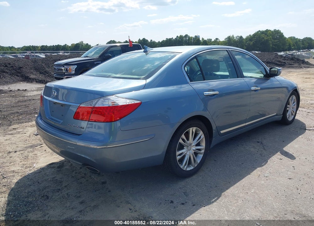 2010 HYUNDAI GENESIS 4.6 VIN: KMHGC4DF6AU092913