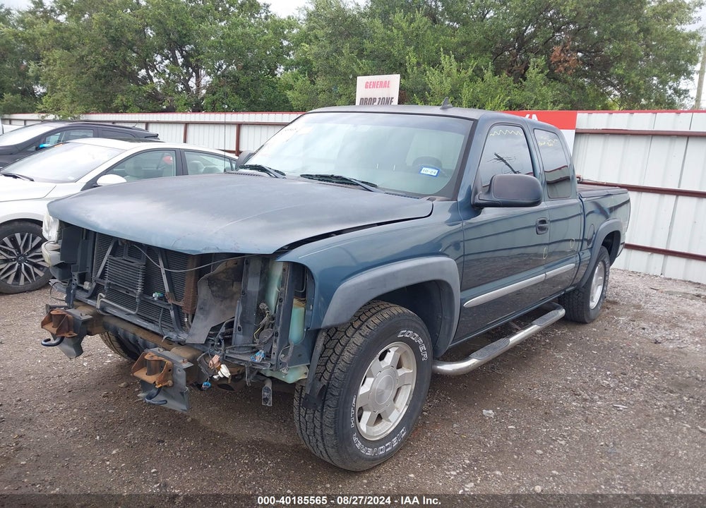2006 GMC SIERRA 1500 SLE2 VIN: 1GTEK19T06Z189742