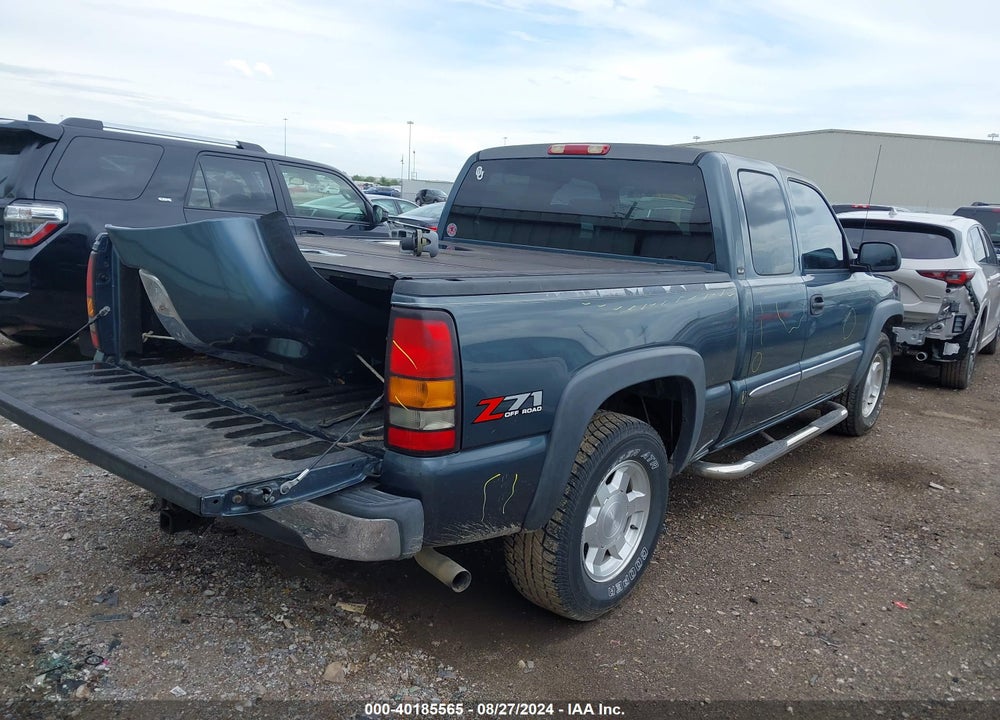 2006 GMC SIERRA 1500 SLE2 VIN: 1GTEK19T06Z189742