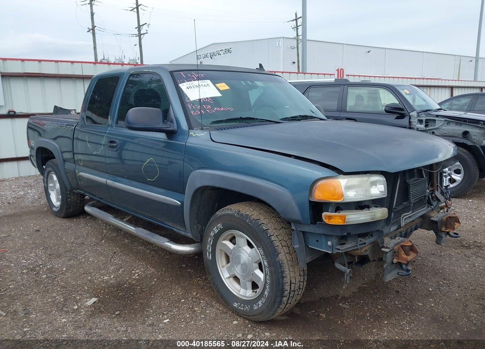 2006 GMC SIERRA 1500 SLE2 VIN: 1GTEK19T06Z189742